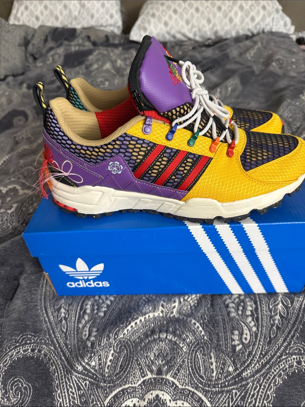 Sean Wotherspoon x Adidas Equipment Support 93  “Super Earth “ Collaboration